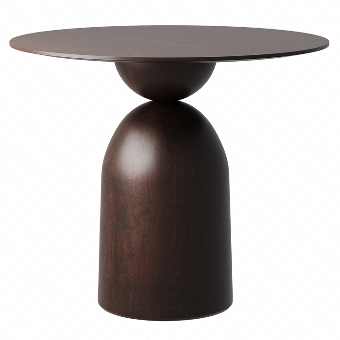 Walnut Круглый обеденный стол