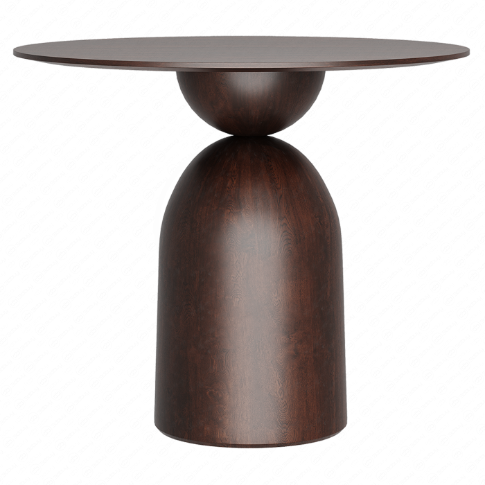 Walnut Круглый обеденный стол