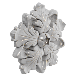 Stone wall-mounted outlet