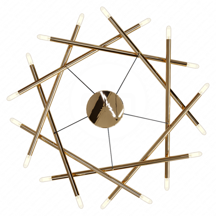 Люстра Polaris Stick Fixture Chandelier Люстра Polaris Stick Fixture Chandelier