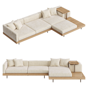 Диван угловой Japandi XXL Wooden