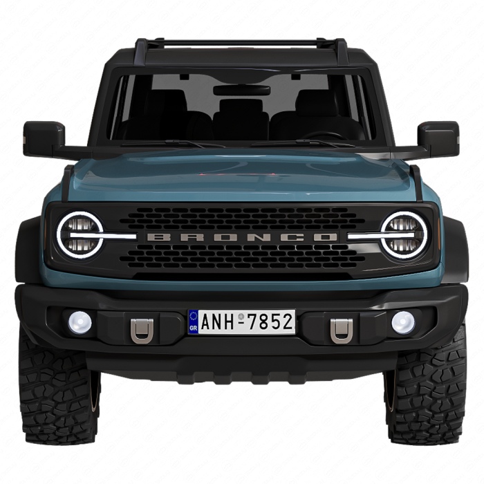 Автомобиль Ford Bronco 2021 синий