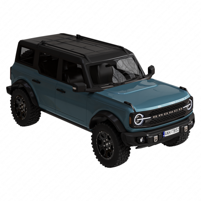 Автомобиль Ford Bronco 2021 синий