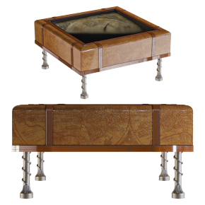 Butler table - Vasco - Clock