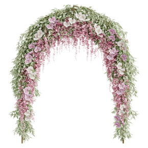 Свадебная арка из цветов