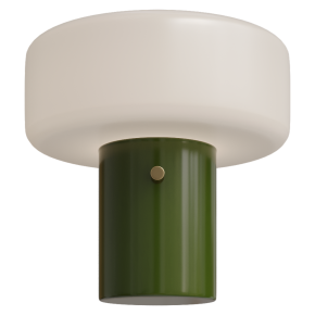 Glass table lamp CB2 Bill Curry