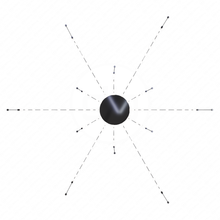 Люстра MULTIDOT от Martinelli Luce