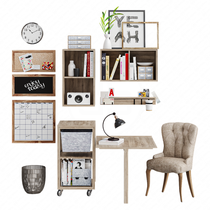 Рабочее место модульное от Pottery Barn