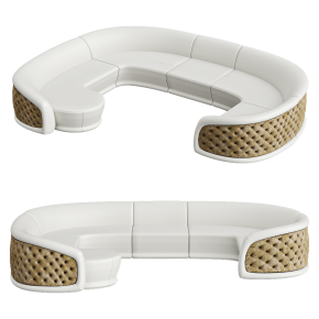 Sonhos corner sofa by Visionnaire