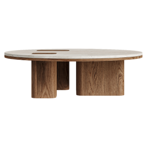 Стол журнальный круглый ERICE120 от Carpanese Home