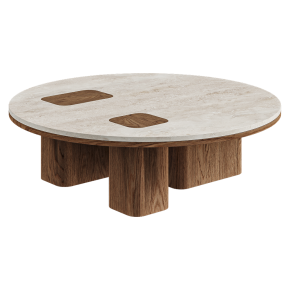 Стол журнальный круглый ERICE120 от Carpanese Home