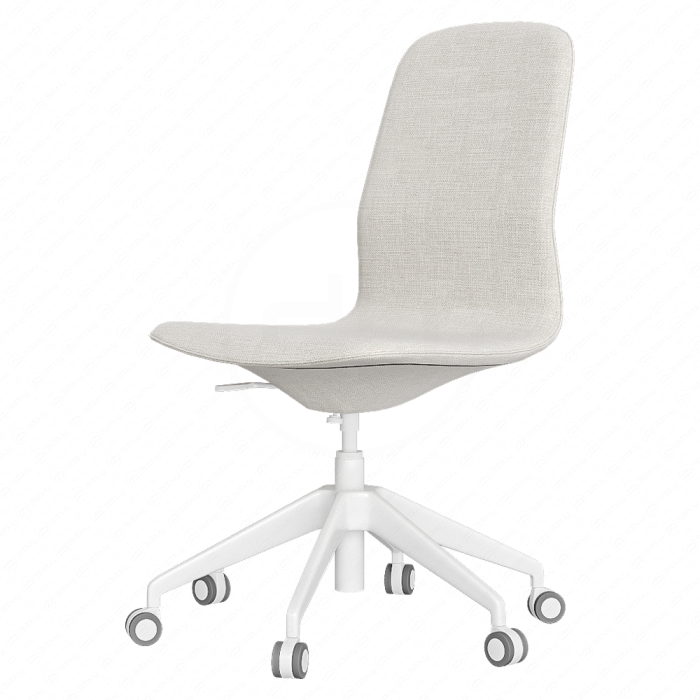 Cтул офисный ЛОНГФЬЕЛЛЬ от Ikea белый