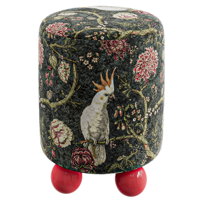 Pouf on round red legs Avito