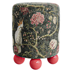 Pouf on round red legs Avito