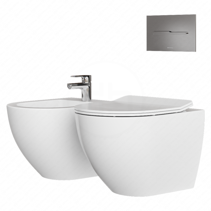 Унитаз и биде Metropol от Ceramica Nova