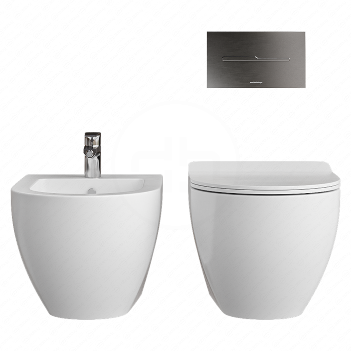 Унитаз и биде Metropol от Ceramica Nova