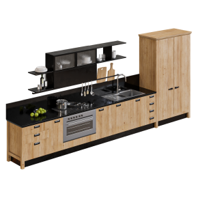 Кухня Scavolini Diesel с декором