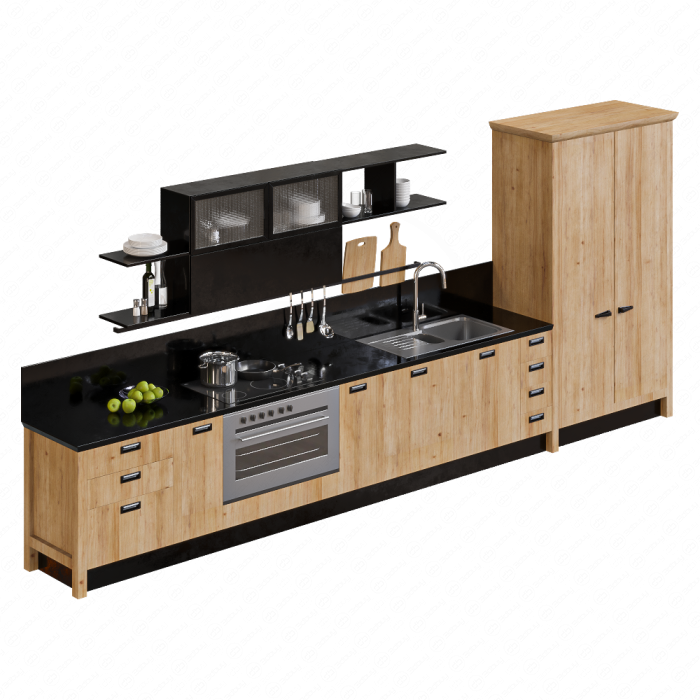 Кухня Scavolini Diesel с декором