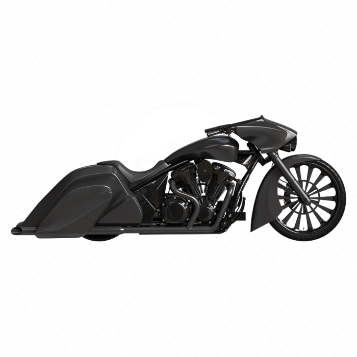 Байк Slammer Bagger Honda черный