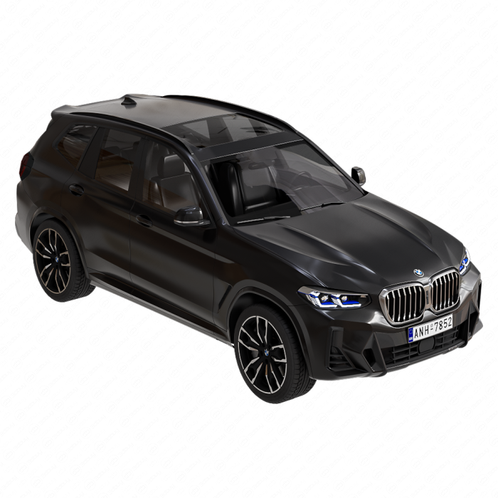 Автомобиль BMW X3 2022 черный