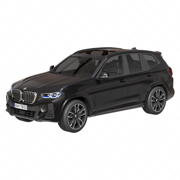 Автомобиль BMW X3 2022 черный