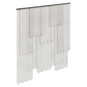 Шторы панельны бежевые