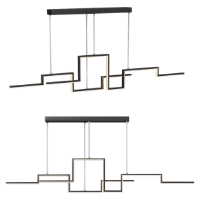 Pendant light Geometry Linear by Nordic