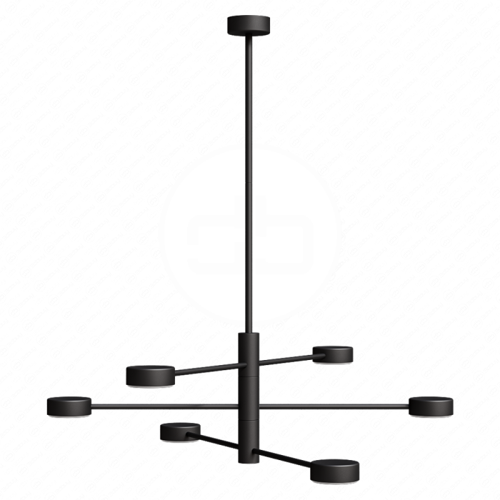 Nowodvorski Plafond ORBIT VI black