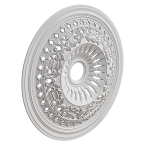 Gypsum rosette from Sabur No. 3