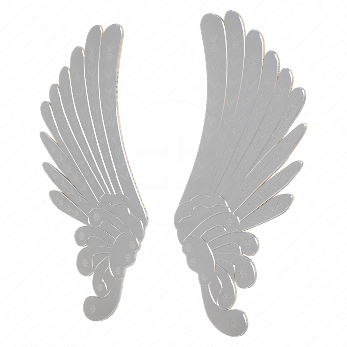 Декоративные крылья из зеркала Miracle от DGhome