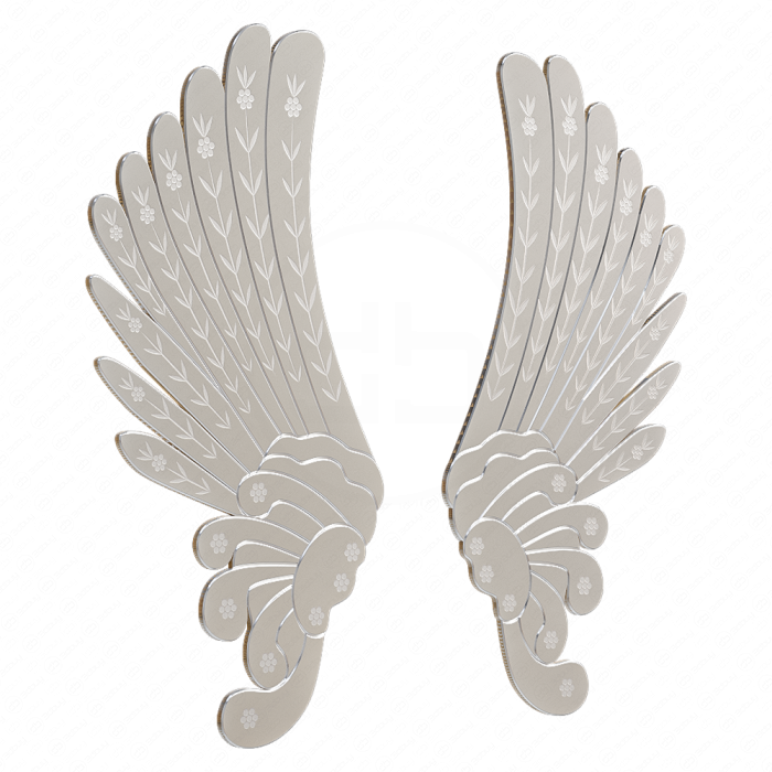 Декоративные крылья из зеркала Miracle от DGhome