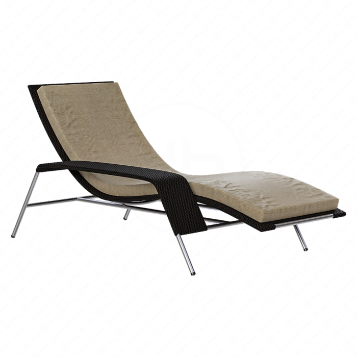 Шезлонг Point Siesta из ротанга