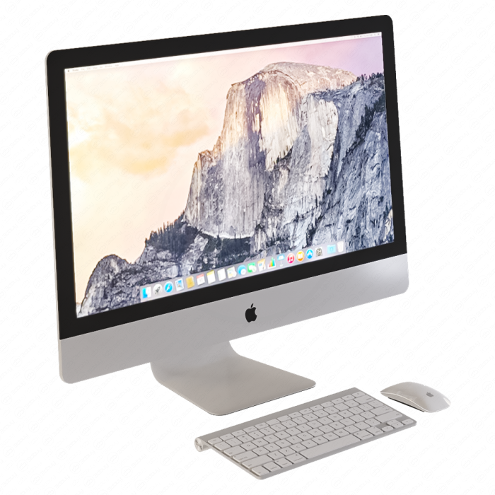 Белый монитор Apple