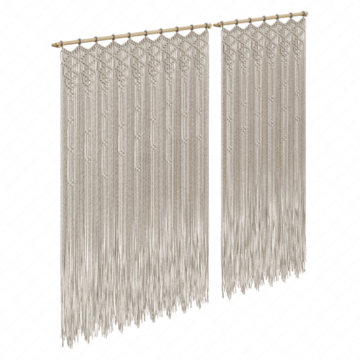Панно макраме KaktusDecor