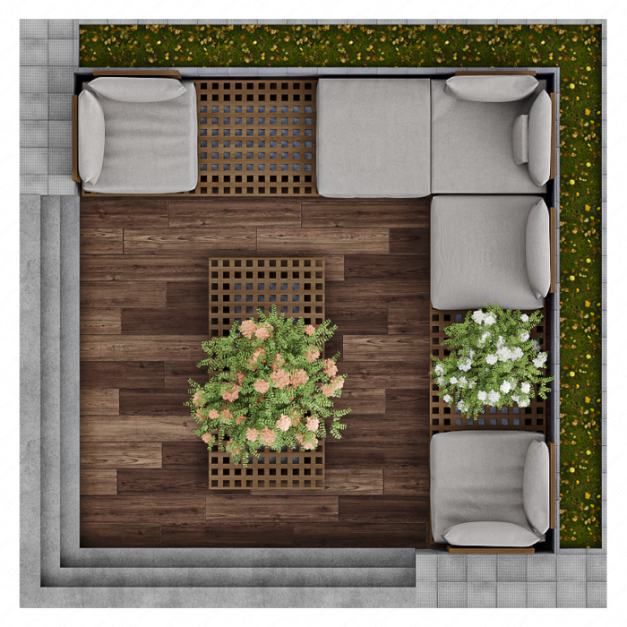 OUTDOOR SITTING AREA NO9