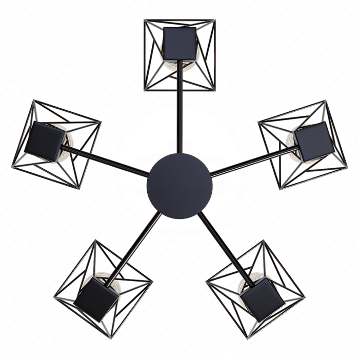 Люстра в стиле лофт Eurosvet 70107/5