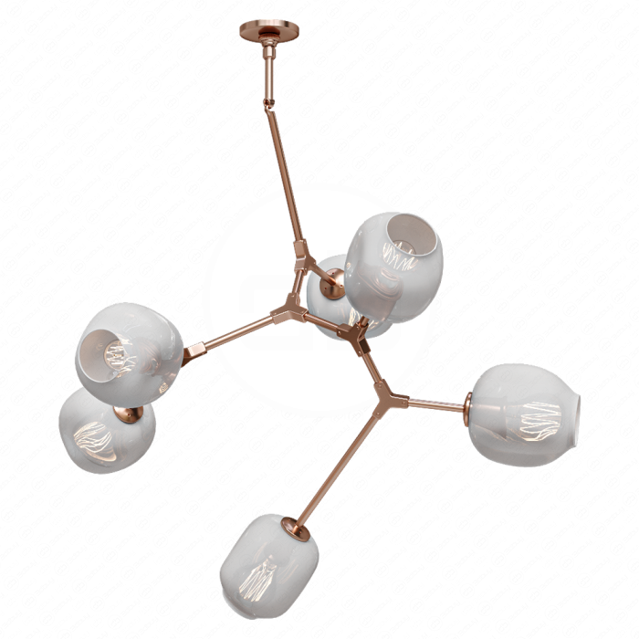 Люстра 6-globe Branching Bubble от Lindsey Adelman