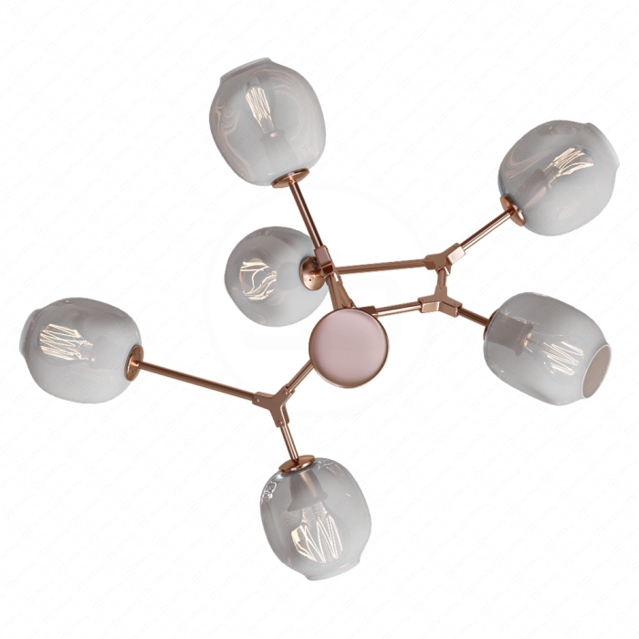 Люстра 6-globe Branching Bubble от Lindsey Adelman