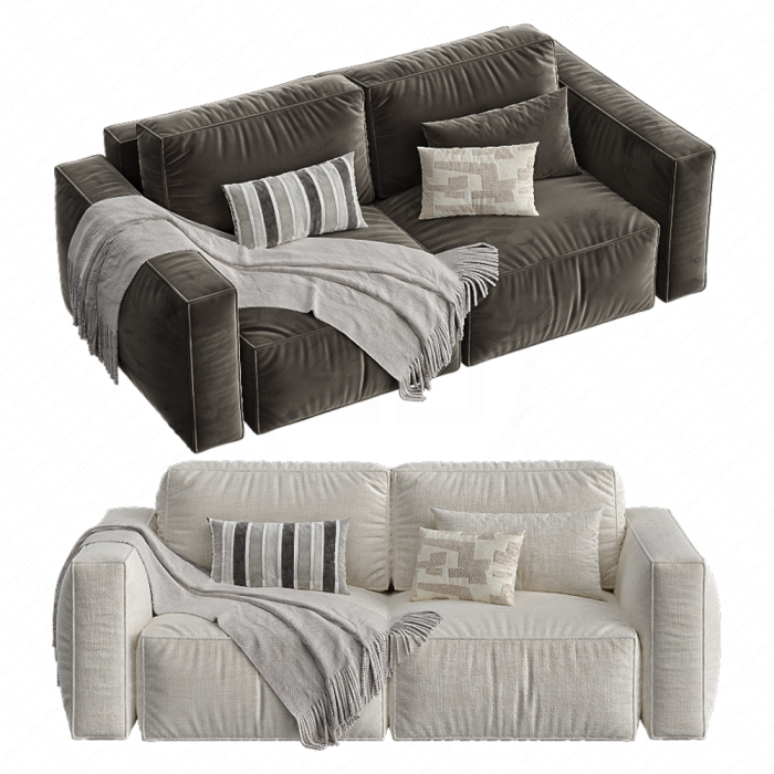 Диван Loft Ebi Mini Grafit