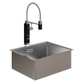 Smeg kitchen sink and faucet