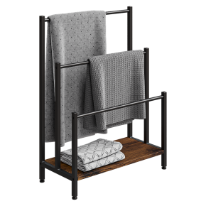 HOOBRO towel and throw blanket rack