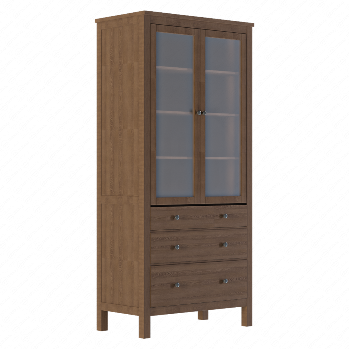 Шкаф-втрина Хамэс с тремя ящиками от Ikea