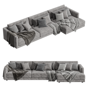 Диван угловой Bristol Chaise Longue 2 от Poliform