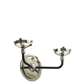 Настенный светильник Rh bistro globe milk glass