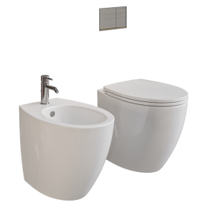 Унитаз и биде Ceramica Catalano Velis