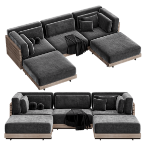 Модульный диван Caicos от Design Milk