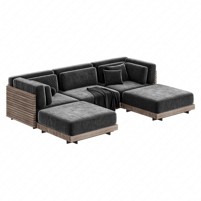Модульный диван Caicos от Design Milk