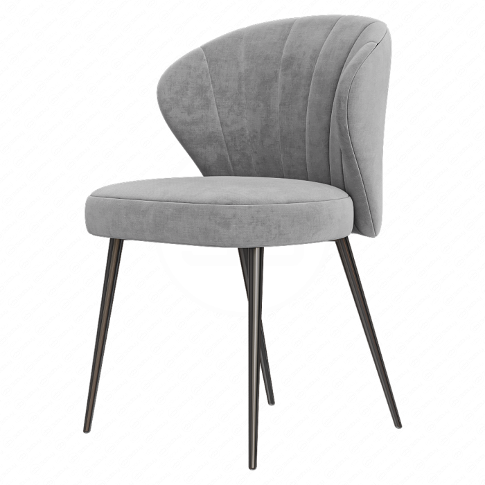 Стул Tufted Velvet Wingback