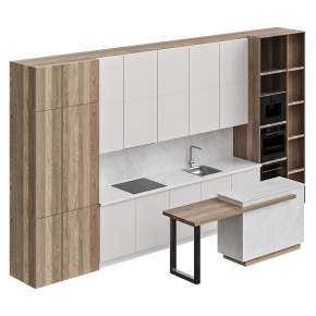 Кухня Moderno с островом