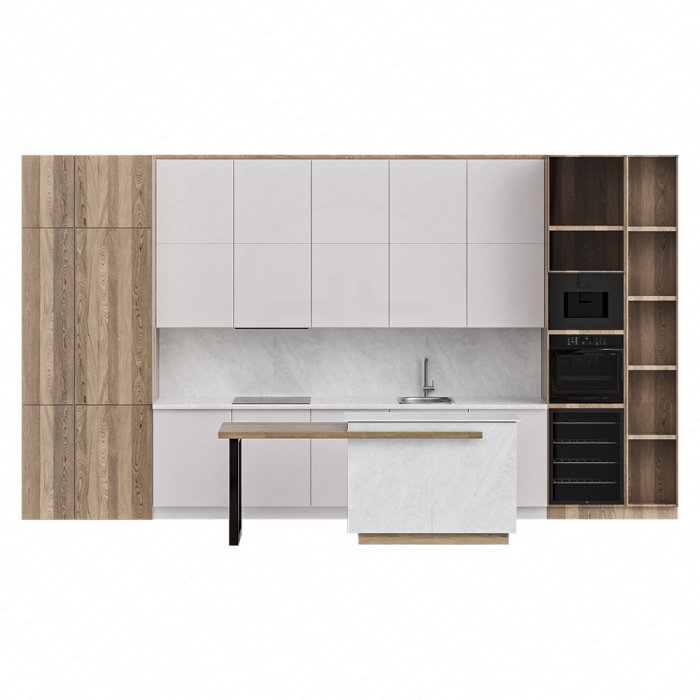 Кухня Moderno с островом